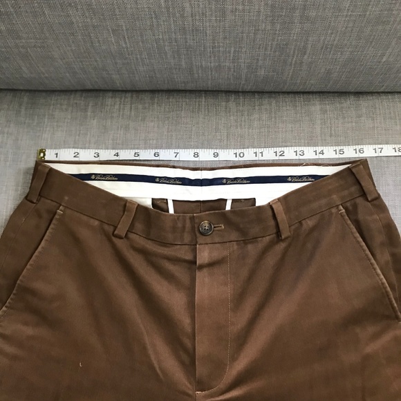 COPY - Brooks Brothers Clark 100% Cotton Chinos 34x34 - Picture 3 of 6
